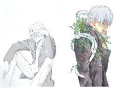 ginkoro:  Some SCANS from New Mushishi Artbook . Part 1蟲師 画集You can buy the artbook here: AMAZON 