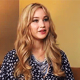just-about-miss-lawrence:  Jennifer being randomly cute during interviews 