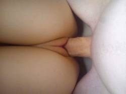 mistressbethxsissyslut:  My small pussy and his big peepee 