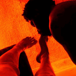 scatgoddess:  I love having my sweaty feet cleaned and massaged like this by toilet slave j