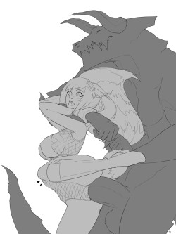 cathare-saurus:  jadonysketch:  Still using bandit as a monstercock sleeve. I’m so mean to this girl.   So very, very mean to her. Shame on Jadony. Who would subject her to such lewdness?&gt;&gt;&lt;&lt;’