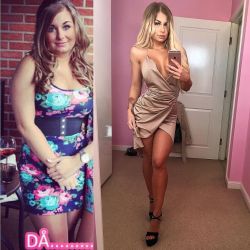 How I used to look in a dress and how I look in a dress now! #transformation it&rsquo;s not only the outside, the girl on the left hated wearing dress, being seen out on parties and didn&rsquo;t enjoy life at all! The girl on the right is confident and