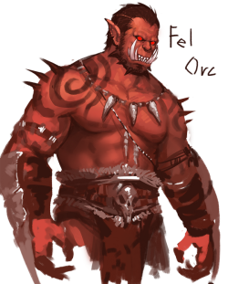 monsteroll:  오크 Orcs by:도핁 @yy62401 This guys Orcs are awesome!      