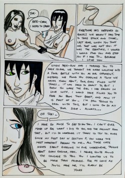 Kate Five vs Symbiote comic Page 141  Kate and Taki have THE TALK  The Fortress of Evening, Captain Evening and The Odds belong to cosmicbeholder