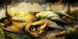pkmn-breeder-rose:  Charizard Napping with NinetailsClick Here To Follow Us On Facebook!~https://www.facebook.com/pages/PKMN-Breeder-Rose/170929436375500