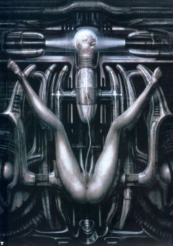 blockhead33:  Giger is by far one of my favorite artists, there is not one piece of work of his that I have seen that has not inspired me. If iv learned anything from his work its that there is nothing wrong with being dark, or delving into the dark side