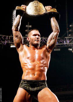 r-keith-blog:  In 2011, Randy won the World Heavyweight Champs from Christian   He&rsquo;s gonna look so hot when he&rsquo;s  finally holding the WWE Championship!