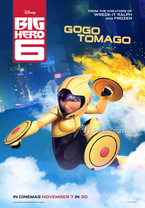 Big Hero 6 / 6 Héroes (2014) Tumblr_n7xwqms2901t0jrxxo2_500