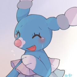 wolfwithribbon:  「  Brionne always acts cheery and positive. Even when it’s feeling sad, this Pokémon doesn’t allow its sorrow to show. It’s said that Brionne will only reveal a sad expression to a Pokémon or Trainer to whom it has opened its
