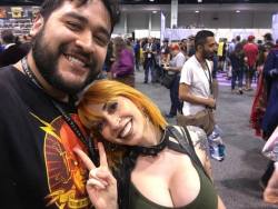 vividvivka:  Your  photos of/with Vivka at WonderCon keep flowing in, and I hope you keep  ‘em coming. You weirdlings are pretty handy with a camera! If you were at WonderCon and want to send your Vivka photo, just PM us at Vivka’s Facebook page!