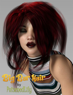   	A new hair model for the Genesis 3 Female. The most versatile hair model you will ever need in your runtime!  	   	Includes many morphs for styles, movement, and adjusting as well as 20 bones for optimal posing!  	   	Also includes both material settin
