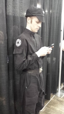 Some of my favorites from the Salt Lake Comic Con!   The Imperial slacker officer texting is just about my favorite thing ever. He was with the 501st, but don&rsquo;t worry, my beloved&hellip; I won&rsquo;t let them know! 