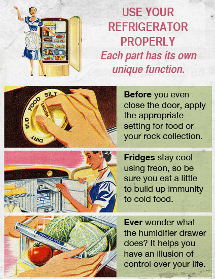 Use Your Refrigerator Properly