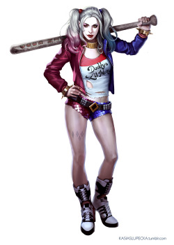 kasiaslupecka:  Harley from Suicide Squad.( As seen on movie trailer.)  