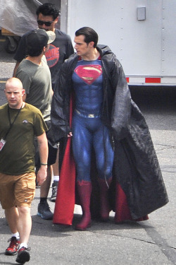 Henry Cavill as Superman for Batman V Superman: Dawn of Justice