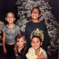 My brother and sisters. (Really they&rsquo;re my cousins, but we grew up like siblings). I&rsquo;m the in the bottom right :)