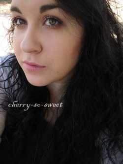 cherry-so-sweet:  cherry-so-sweet.tumblr.com  She&rsquo;s so cute and so naughty. God damn and those eyes!! Jesus, take the wheel!!