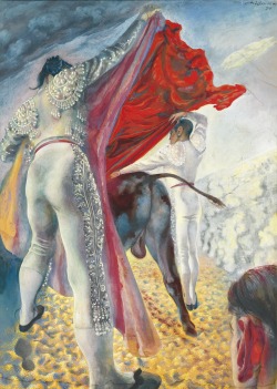 thunderstruck9:  Pavel Tchelitchew (Russian, 1898-1957), Bullfight, 1934. Gouache on paper laid on board, 105 x 75 cm.