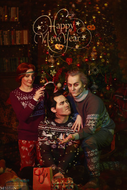   Vampire Holidays in Toussaint    Prince Ari as OriannaLuno as DettlaffAlex as Regisphoto by me