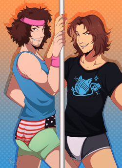 This is my submission for the Game Grumps Community Collab artbook ! I didn’t have time to draw a pic with all the grumps in it since I had a busy June, but I’m glad I made it with this much !. And I gave Arin a KKG shirt uvu I hope you guys like