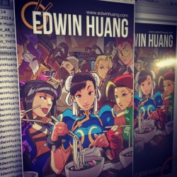 New convention banner! Just placed an order. Hopefully it&rsquo;ll arrive before Anime Expo #edwinhuang #streetfighter #chunli #jurihan #cammy