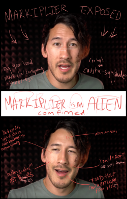 caustic-synishade:  i exposed the reptileiplier replacement!! you can never get by the mARKIPLIER CONSPIRACY THEORIST, “MARK” or SHOuLD i SAY L I Z A R D  B O Y  Finally someone found the truth&hellip;
