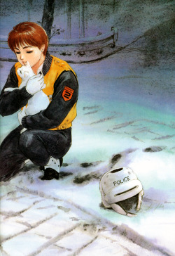 animenostalgia:Patlabor art by Akemi Takada Noa is and always gonna be my ultimate anime waifu, funny thing that around the 90′s when You’re Under Arrest was around the logical choice for a cop waifu would be either Natsumi or Miyuki. Althought Natsumi