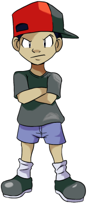 meet-me-in-the-dark-pit:  “I like shorts! They’re comfy and easy to wear!” Youngster Trainer drawing! 