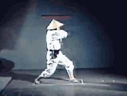 alpha-beta-gamer:  Some original mocap footage used to animate the characters in the first Mortal Kombat game!