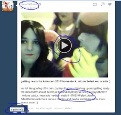 springboobsquierpants:  tumblr virus warning signs: gibberish url, gibberish description, hovering over the video brings up a url at bottom corner of screen, play button is large and doesn’t react to being hovered over malware. gets your cookies. credit