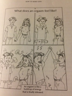 intrepidescapist:  fffcuk:  bauks:  my old sex ed text book  why are they having orgasms from holding hands  need me a freak like that 