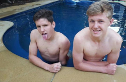 164cuteboys: olderbromakesmehot: Have I mentioned I love pools!? why hello boy on the left :D 