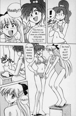 theisb:  thatonemoonie:  This is probably the funniest thing I’ve ever seen in my life source  One of the weird Sailor Moon fan-comics by Kiyohiko Azuma, better known today as the creator of Azumanga Daioh and Yotsuba&amp;!.   