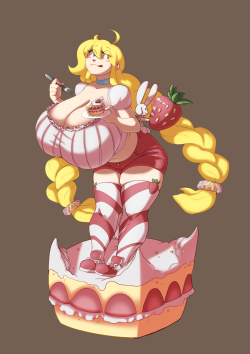 theycallhimcake:  cosmicminerals:  Strawberry Shortcake Cassie for @theycallhimcake ! I miss rendering at times. Gotta do more. Cant get better unless I do MORE!   *insane gurgling appreciative noises*