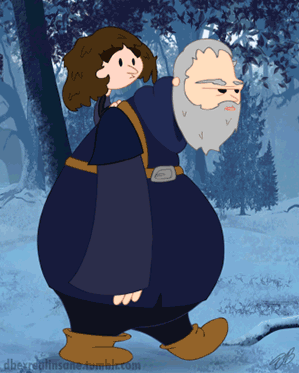 Bran and Hodor GIF! Background by the lovely Hoa Han dbexrealinsane.tumblr.com