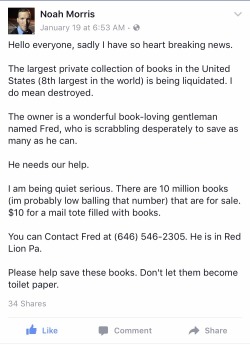 read-and-be-merry: read-and-be-merry:   read-and-be-merry:  Found this on Facebook 😢📚  Just want to tag some more popular booklrs to get the word out!! @books-cupcakes @buttermybooks @mariethelibrarian @dukeofbookingham @mariesbookblog @trinareadsbooks