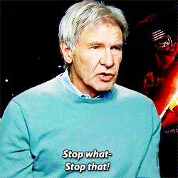 shelley-obrien:  Harrison Ford’s Message To People Sharing “Star Wars” Spoilers  