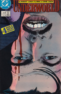 Underworld #2 (DC Comics, 1988). Cover art by Ernie Colon.From Oxfam in Nottingham.