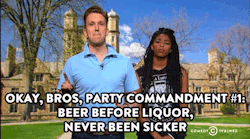 comedycentral:  Click here to watch more of Jordan Klepper and Jessica Williams’s safety tips for college students from The Daily Show. 