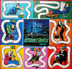 vintagegal:  Addams Family Board Game- 1964