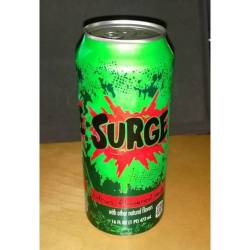 Surge is an acceptable form of food when you&rsquo;re too sick to eat right?? 🤧🤢🤒😷 #surge #soda #sick