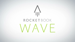 sizvideos: Rocketbook Wave is a cloud connected notebook. more information here