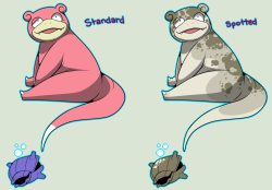 Slowpoke Variations Oops, forgot I finished these ones.Thanks for the request, anon.