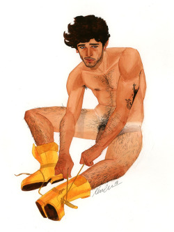 patrickwo:  dainvwake:  kevinwada:  Sunspot 2013  Why not go cross platforms on this one.  He’s appropriate for all my children (blogs)  I’m still not seeing the “impracticality” drawing-bored mentioned…  Is anyone else thinking of Zayn from