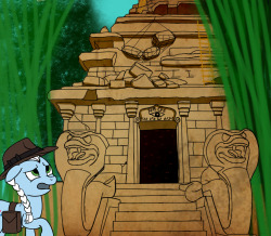 avastindy:Concerned Pony at the Temple of the Forbidden Eye. You can follow Concerned Pony here on her many Adventures.
