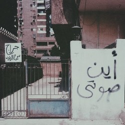 kalamfady:  where’s my voice    أين صوتي ؟!elyai