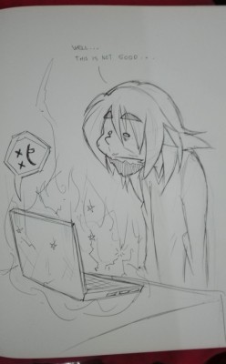 chalodillo:  ryousakaiart: ryousakaiart:  CRITICAL SITUATION. Please Read and Share Here I am, Writing from a friend’s laptop. Well, I’ll try to put this as simple as I can… My laptop, my only work station, the only tool I use to male money and