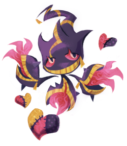 bedupolker:  For a friend of mine, gyrolover69, who wants a Mega Banette tattoo! Just in time for Halloween, apparently. (I’m still kinda surprised someone wants my picture permanently on their body, but hey) 