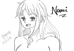 my first try with Nami &hellip;. &gt;//////&lt;HER HAIR, OMG SO FUCKIN&rsquo; DIFFICULT*dies*
