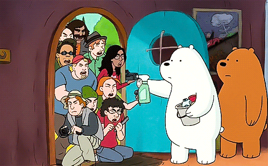 Featured image of post We Bare Bears Ice Bear Axe This pretty polar white bear is called ice bear and he is the youngest brother in the cool animated series we bare bears